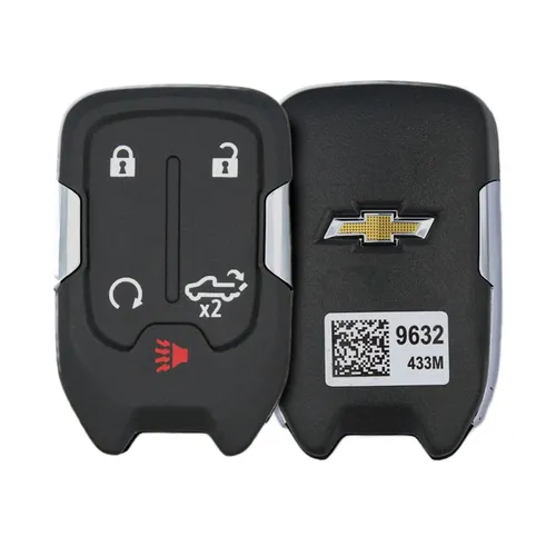 original chevrolet silverado 2019 2020 smart key 5 buttons 433 mhz item