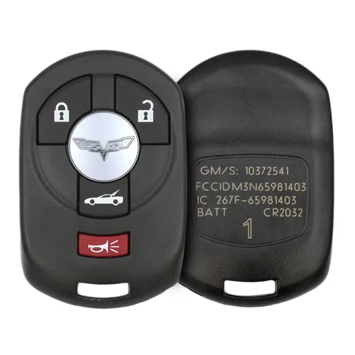 genuine chevrolet corvette 2005 2007 smart key remote 4 buttons 315 mhz item
