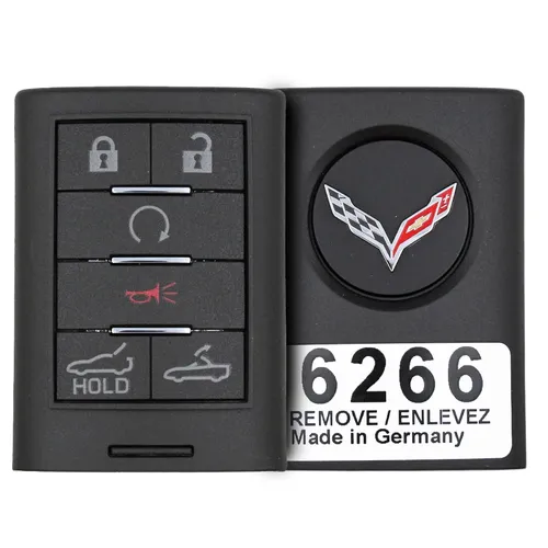 genuine chevrolet corvette 2014 2015 smart remote 6 buttons 434 mhz item