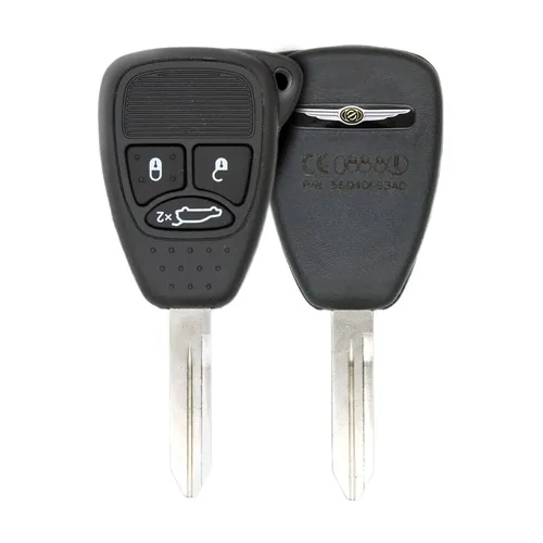 chrysler pacifica jeep cherokee 2007 2012 head remote key 3 buttons 433 mhz genuine item
