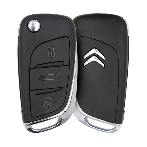 original citroen c4 c elysee 2010 2013 flip key remote 3button 434mhz 35081 item - thumbnail