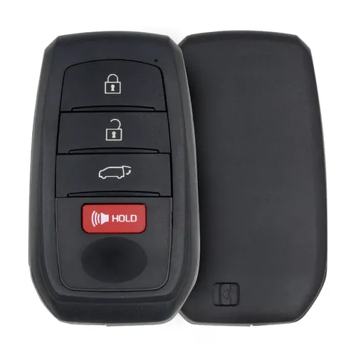 keydiy tb01 4 toyota lexus universal smart key remote 3+1 buttons 8a transpondeer chip 35296 item - thumbnail