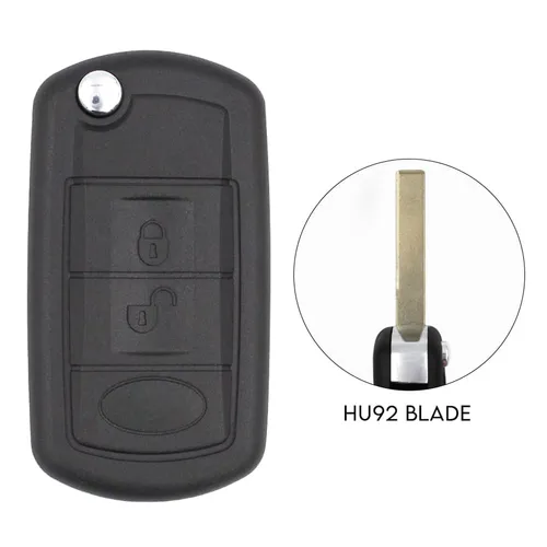 range rover vogue 2003 2009 ews system flip key remote 3buttons 315mhz aftermarket 34692 item - thumbnail