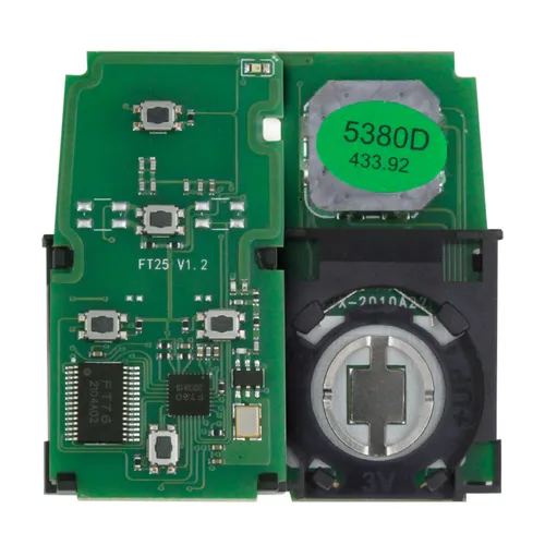 lonsdor ft25 5380d smart key remote board 5buttons 433.92 4d chip for toyota alphard 35517 item - thumbnail