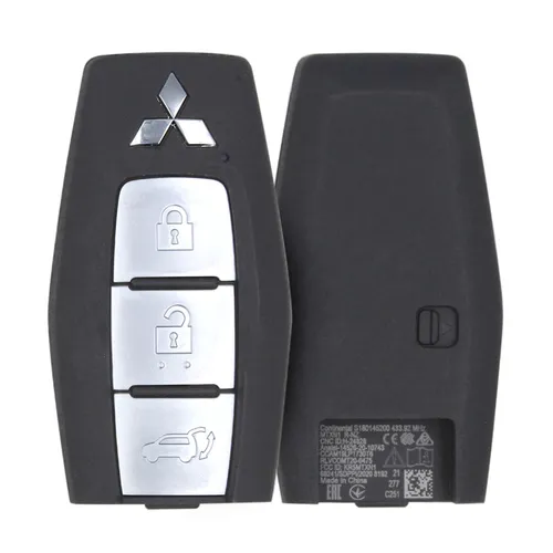 original mistubishi outlander 2021 2022 smartkey remote shell 3buttons 35473 item - thumbnail