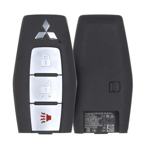 Original Mitsubishi 2022 Smart Key Shell 3B Remote Type Fobik