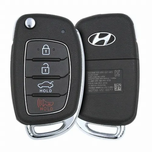 1606831576Genuine Hyundai Sonata 2018 Flip Remote Key 4 B 433MHz 95430 C1210_32852_forw min