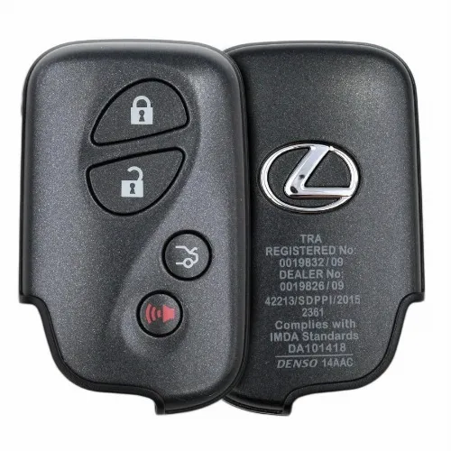 89904-53361 Genuine Lexus Smart Proximity Remote Type Fobik - thumbnail