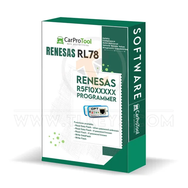 Car Pro Tools renesas rl78 r5f10x programmer