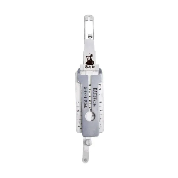 Original Lishi 2-in-1 Pick Decoder Tool DAT17 For Subaru Nis Battery Type CR2025