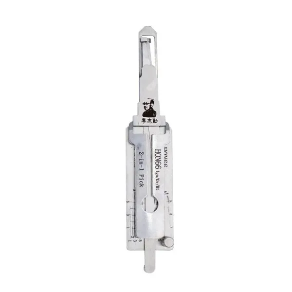 Original Lishi 2-in-1 Pick Decoder Tool HON66 Battery Type CR2025