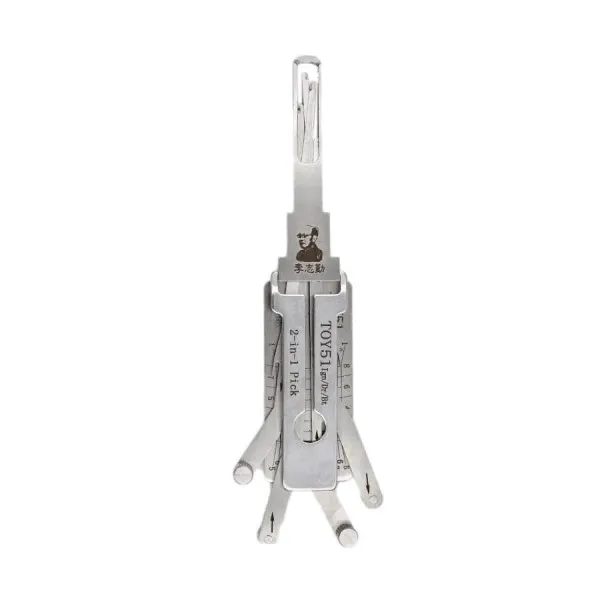 Оригинальный инструмент-декодер lishi Pick VA8 TOY51, кнопки 2