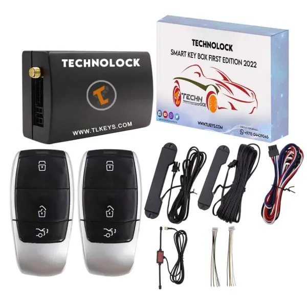 Techno Lock BBA PKE REMOTE Smart Key Box 3 Buttons Type B Mercedes Benz Primary min