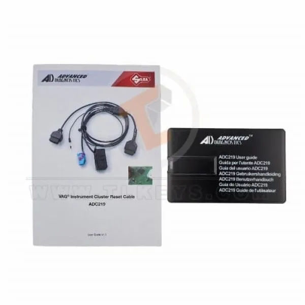 ADVANCED DIAGNOSTICS D747038AD VAG instrument cluster reset cable cables