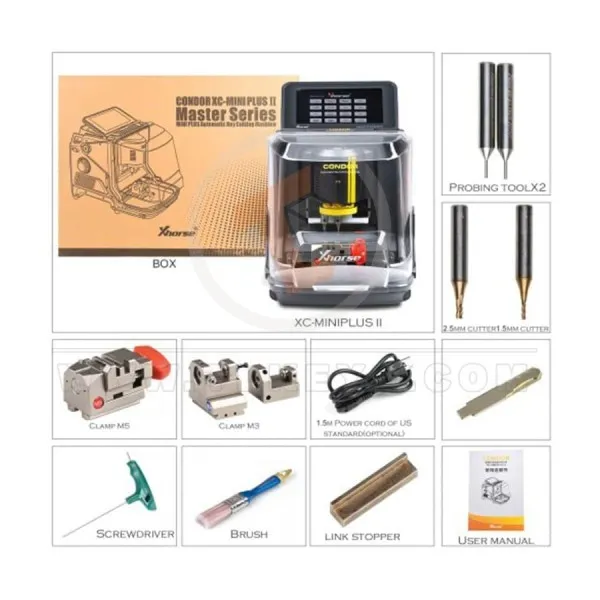 Xhorse Condor XC-MINI Plus II Key Cutting Machine Key Cutting Machine