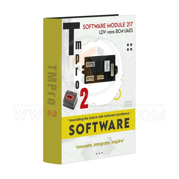 программное обеспечение Tmpro 2 Tmpro 2 Программный модуль 217 — фургоны LDV BCM UAES