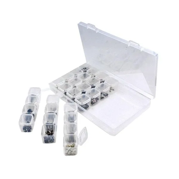 Box of Assorted Button Switch for Remote   Includes 280 pie Buttons 2