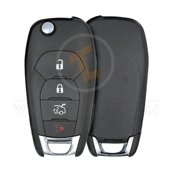 Chevrolet Cruze Flip Key Remote 2016 2019 433MHz 4 Buttons Frequency 433MHz