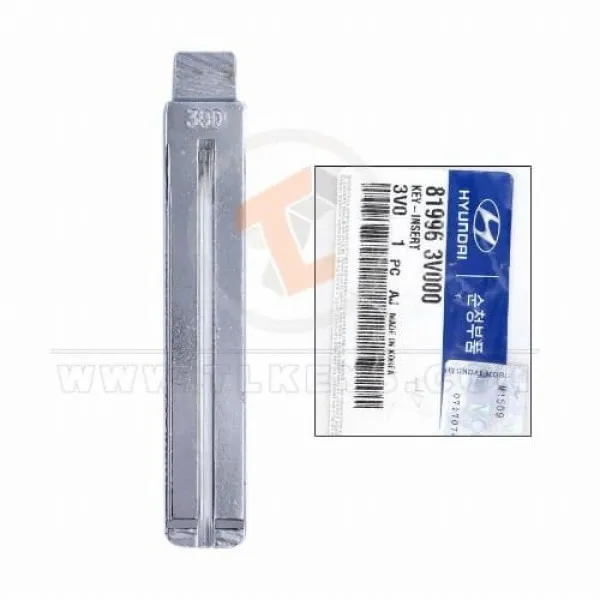 Genuine Hyundai I40 2011-2012 Flip Insert Key Blade 81996-3V000 Blade Type Flip Key Blade