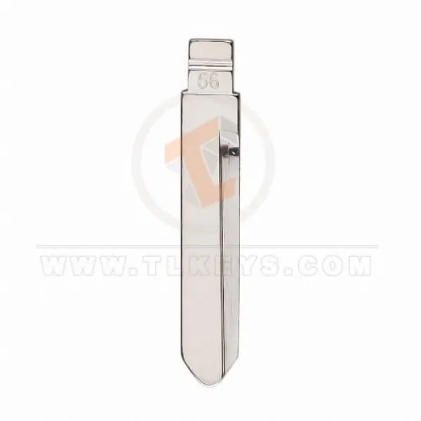 66 Middle Slot Flip Blank Remote Key Blade for BYD F0 33142