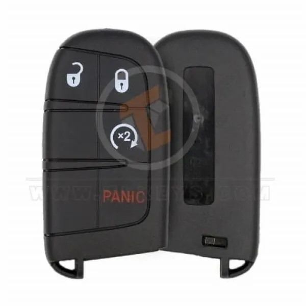 Dodge Jeep 2013 2020 Smart Key Remote Shell 3+1  Buttons Auto Start Type Aftermarket main 34094
