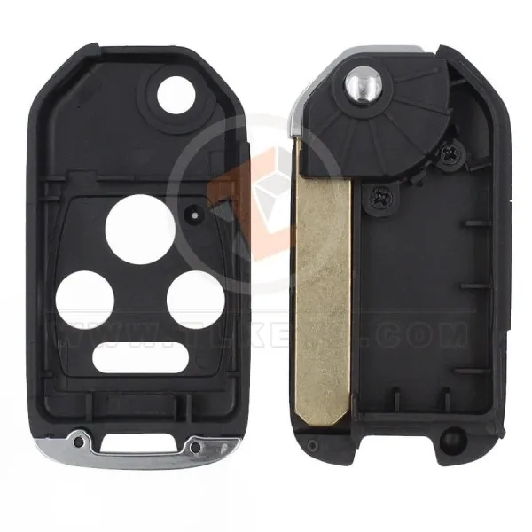 Honda  Accord Civic Pilot 2003-2013 Modified Flip Key Remote Shell Buttons 4