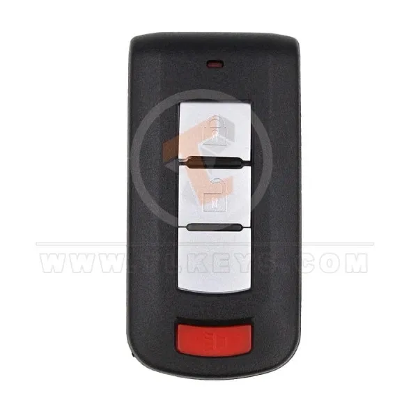 mitsubishi all models 2015 2022 smart key remote shell 2+1buttons aftermarket 34761 front
