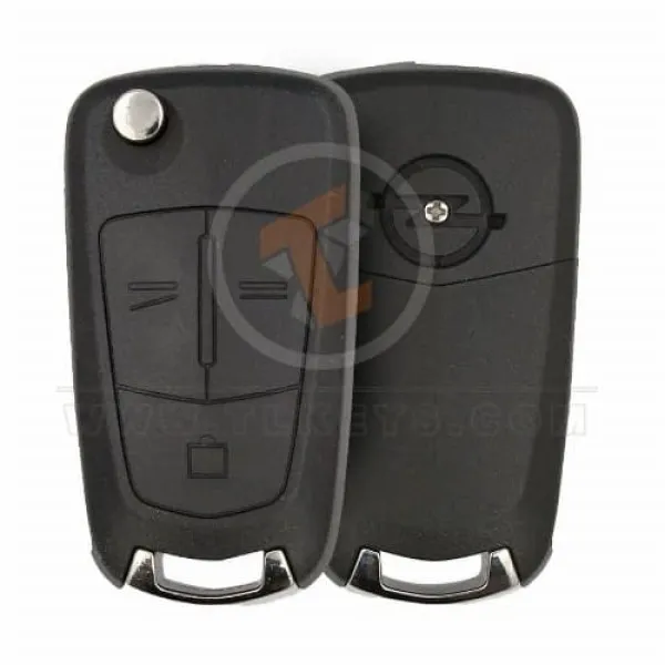 opel astra 2004-2010 carcasa llave flip 3 botones Botones 2