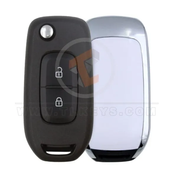 Renault Flip Key Remote Shell 2b Aftermarket Brand Battery Type CR2025