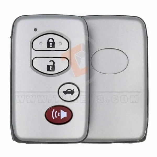 Toyota All Models 2007-2015 Smart Key Remote  Shell Buttons 2