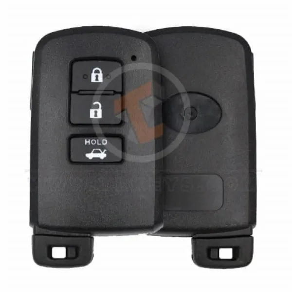 Toyota Auris Camry Corolla 2011 2020 Smart Key Remote Shell 3 Buttons Small Trunk Aftermarket main 33966
