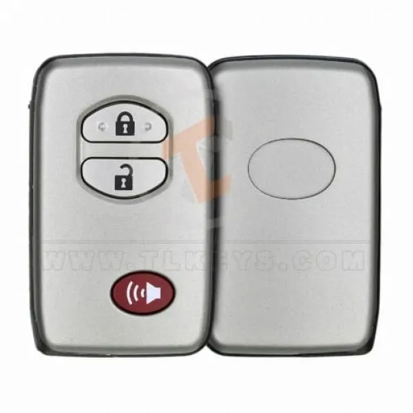 Toyota Prado Land Cruiser 2009 2012 Smart Remote Key Shell 3 Buttons Aftermarket main 26140