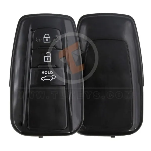 toyota smart key remote shell 3buttons suv trunk with mirror painted aftermarket 34985 main