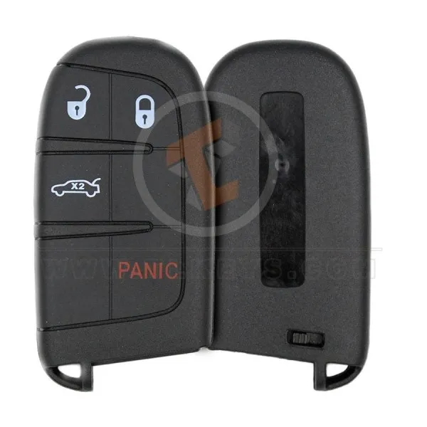 Chrysler Dodge Jeep 2011-2018 Smart Remote Key Shell 4 Butto Battery Type CR2025