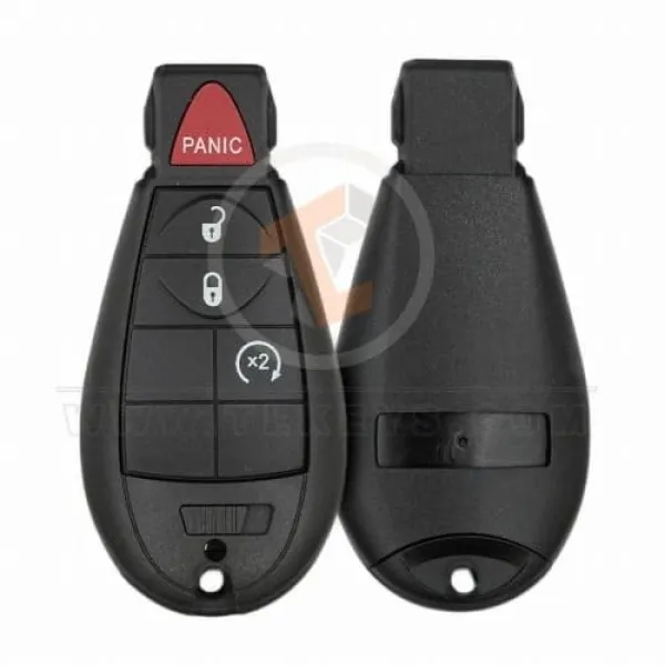 Jeep Cherokee 2014-2020 Fobik Remote Shell 3+1B Battery Type CR2025