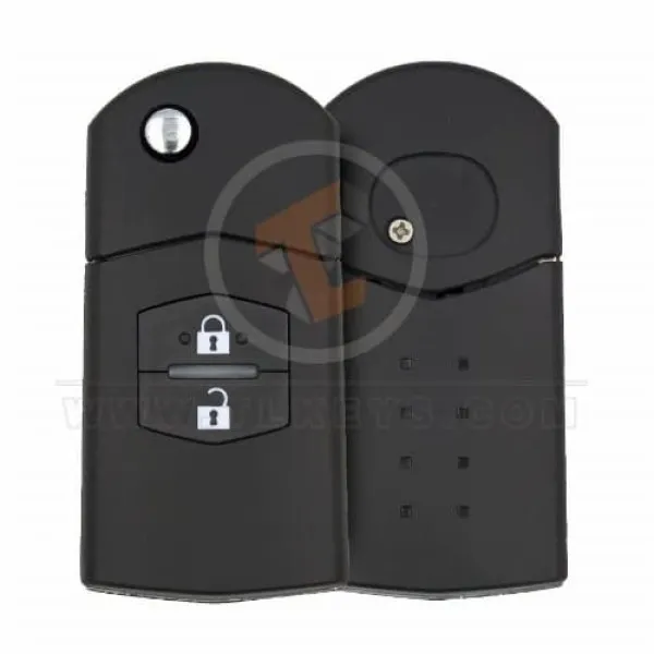 mazda 2 3 5 m6 2008-2015 flip key shell 2 buttons Battery Type CR2025