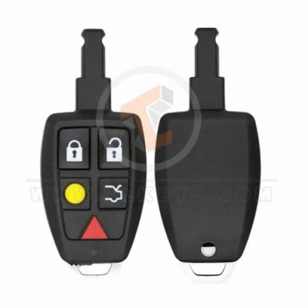 volvo remote key shell with blade 5 buttons aftermarket main 32590