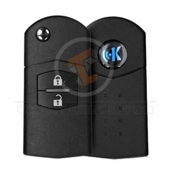 KeyDiy KD Flip Key Remote Mazda Type B14-2 - Technolock Remote Type FBS4