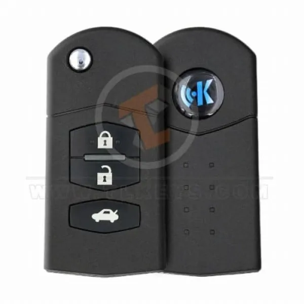 KeyDiy KD Flip Key Remote Mazda Type B14-3 - Technolock Remote Type FBS4
