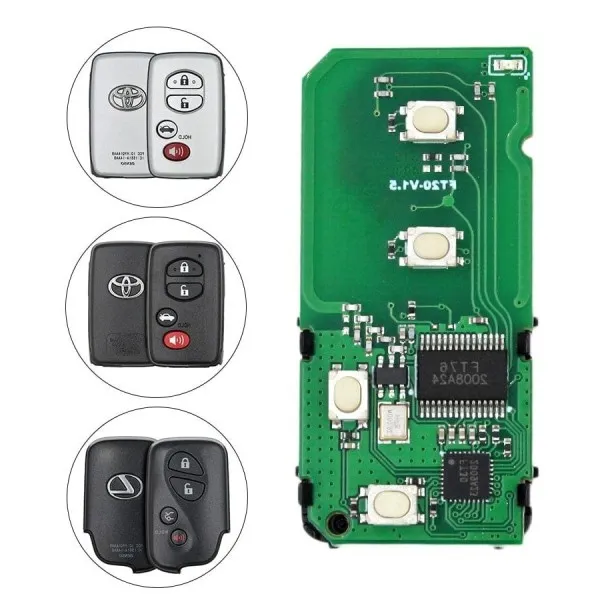 Lonsdor Toyota Lexus 2009-2013 Smart Board PCB 3370B Remote Type FBS4