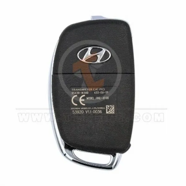 Genuine Hyundai Santa Fe IX20 Flip Key Remote 2014 P/N: 95430-1K500 Remote Type Flip Key Remote