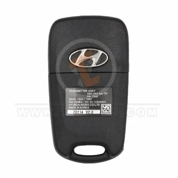 Genuine Hyundai I30 Flip Key Remote 2008 2012 P/N: 95430-2L630 433MHz Remote Type Flip Key Remote