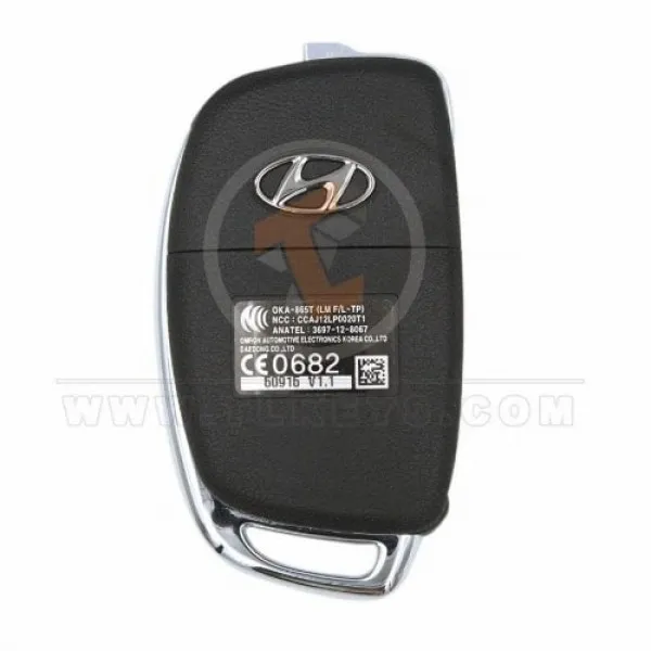 Genuine Hyundai Tucson Tucson IX35 Flip Key Remote 2013 P/N: 95430-2S750 Remote Type Flip Key Remote