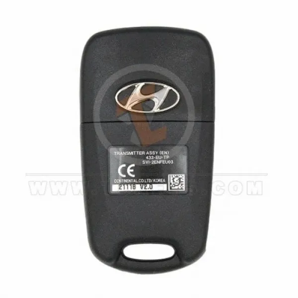 Genuine Hyundai Veracruz Flip Key Remote 2009 2013 P/N: 95430 3J900 Remote Type Flip Key Remote