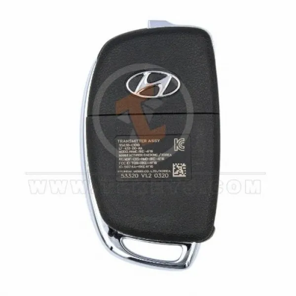 hyundai Sonata 2015 2016 2017 2018 flip remote key oem back