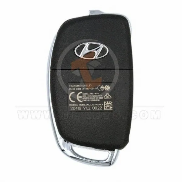 hyundai Sonata 2015 2016 2017 flip remote key oem back