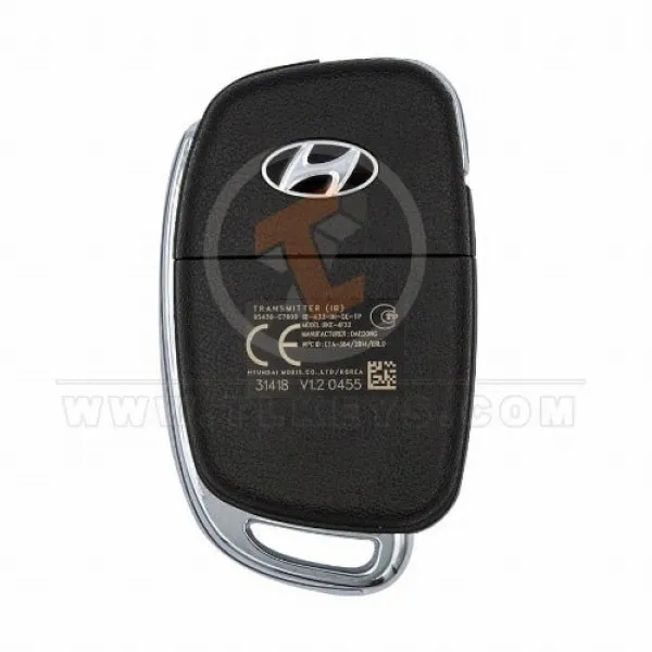 hyundai I20 2014 2015 2016 2017 2018 flip remote key oem back