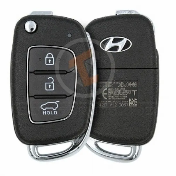 hyundai Tucson 2015 2016 2017 2018 2019 flip remote key oem main