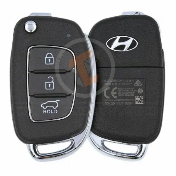 hyundai Ioniq 2018 2019 2020 2021 2022 flip remote key oem main