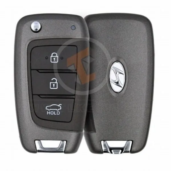 Genuine Hyundai Accent Flip Key Remote 2020 2022 P/N: 95430-H6700 Buttons 3